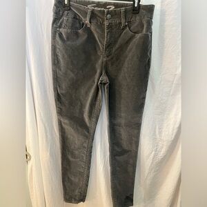Seven7 Gray Pants lightweight velvet